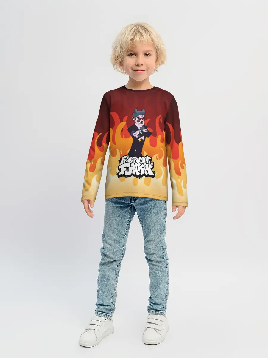 Детский лонгслив / Дорогой Папочка | Friday Night Funkin