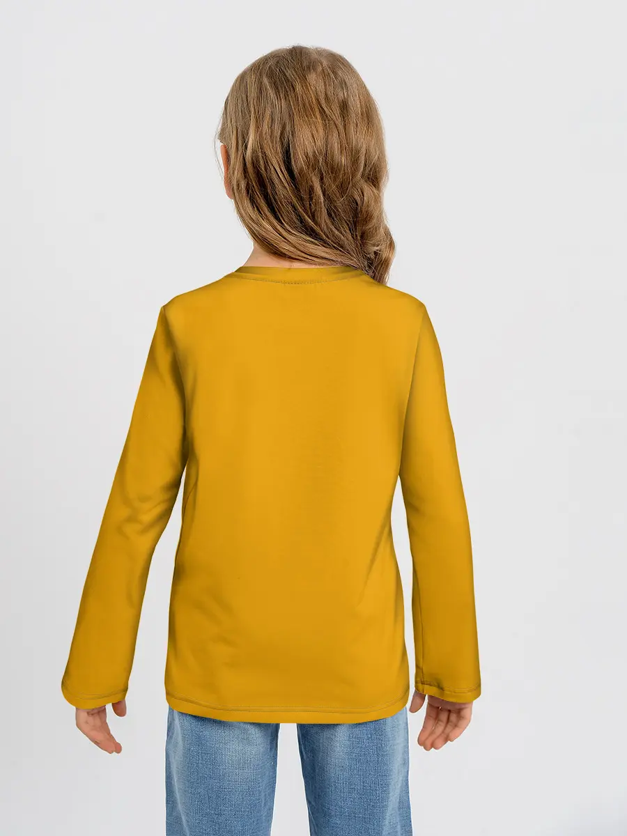 Детский лонгслив / BEE MOVIE Minecraft