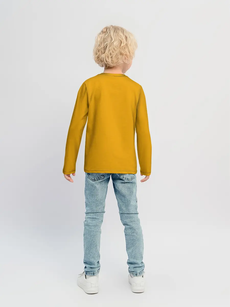 Детский лонгслив / BEE MOVIE Minecraft