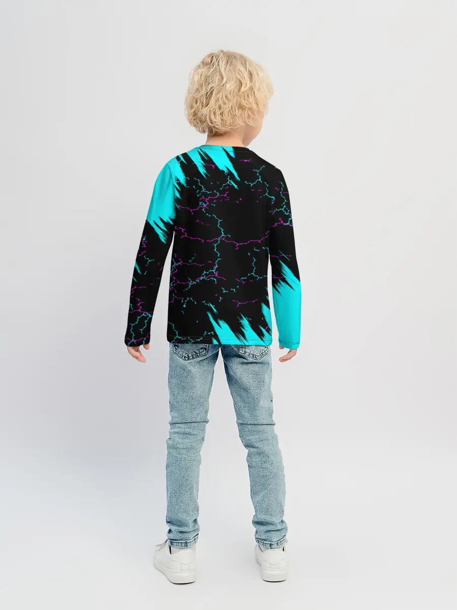 Детский лонгслив / MARSHMELLO NEON: МАРШМЕЛЛО НЕОН.