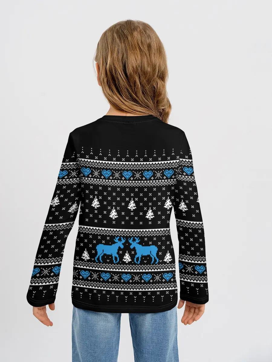 Детский лонгслив / До сих пор верю в Деда Мороза!