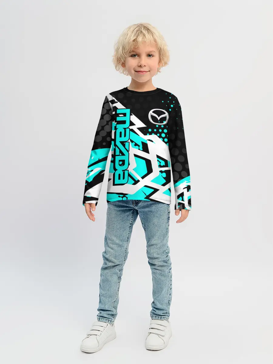 Детский лонгслив / Mazda