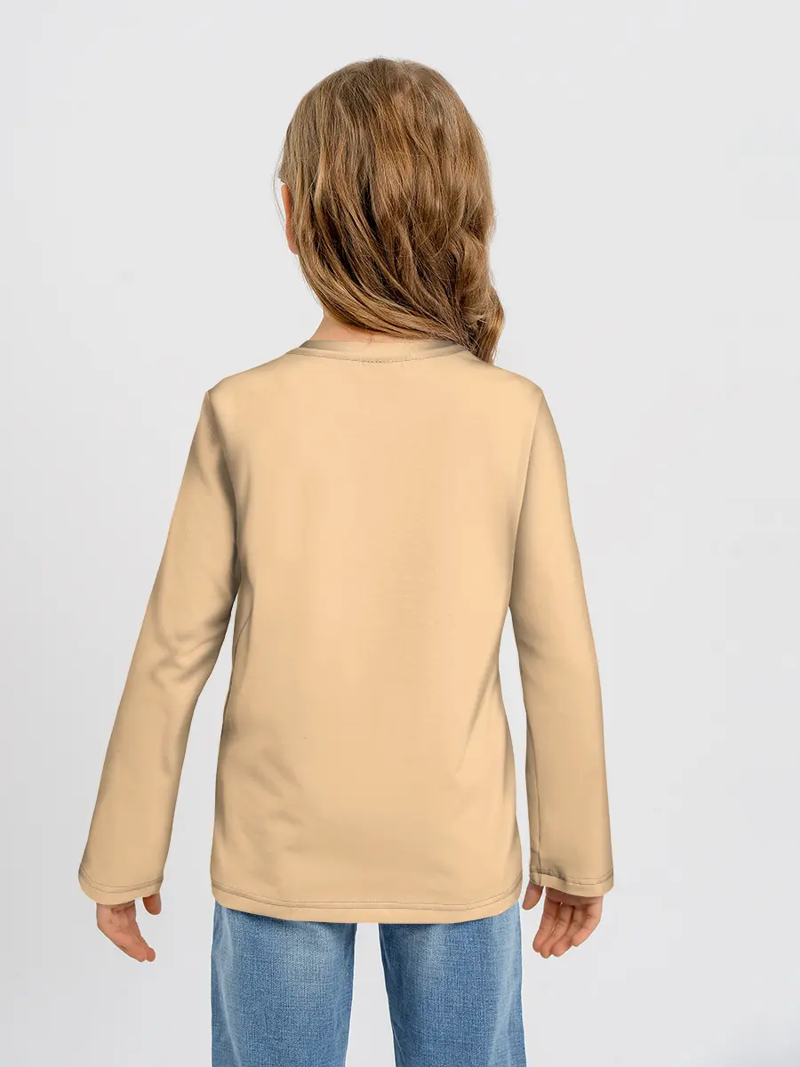 Детский лонгслив / Новогодний тигрёнок