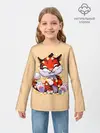 Детский лонгслив / Новогодний тигрёнок