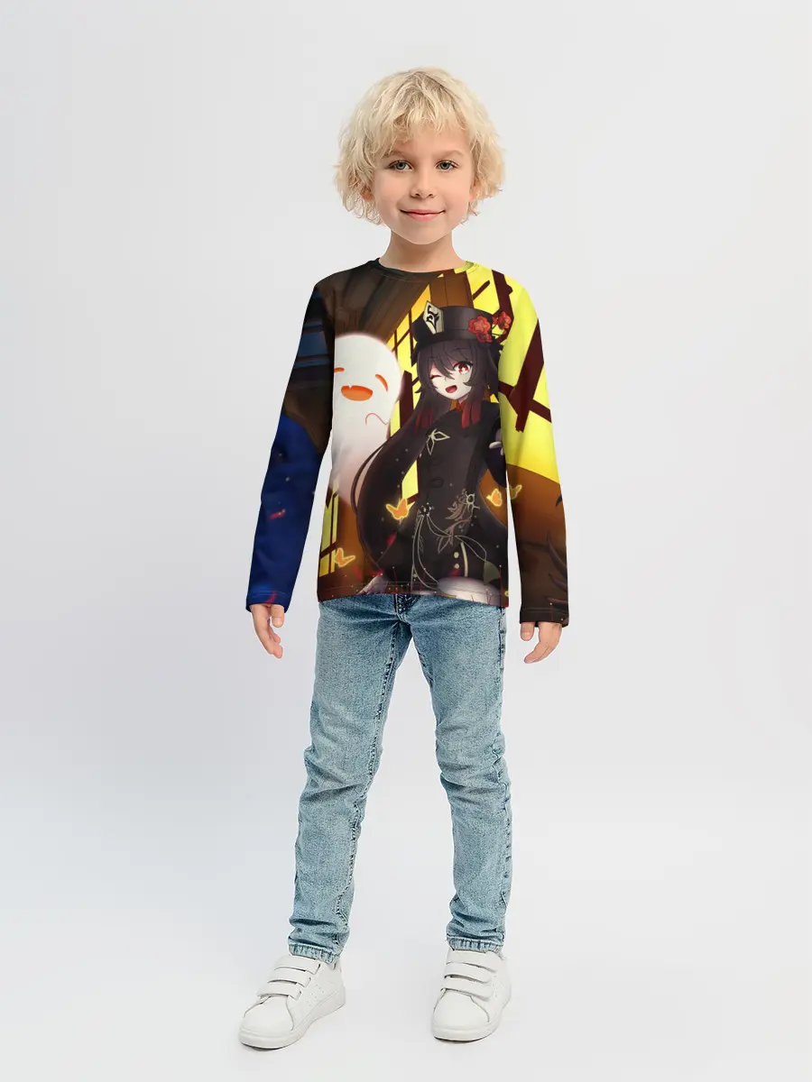 Детский лонгслив / Ху Тао | Genshin Impact