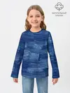 Детский лонгслив / Акриловые мазки