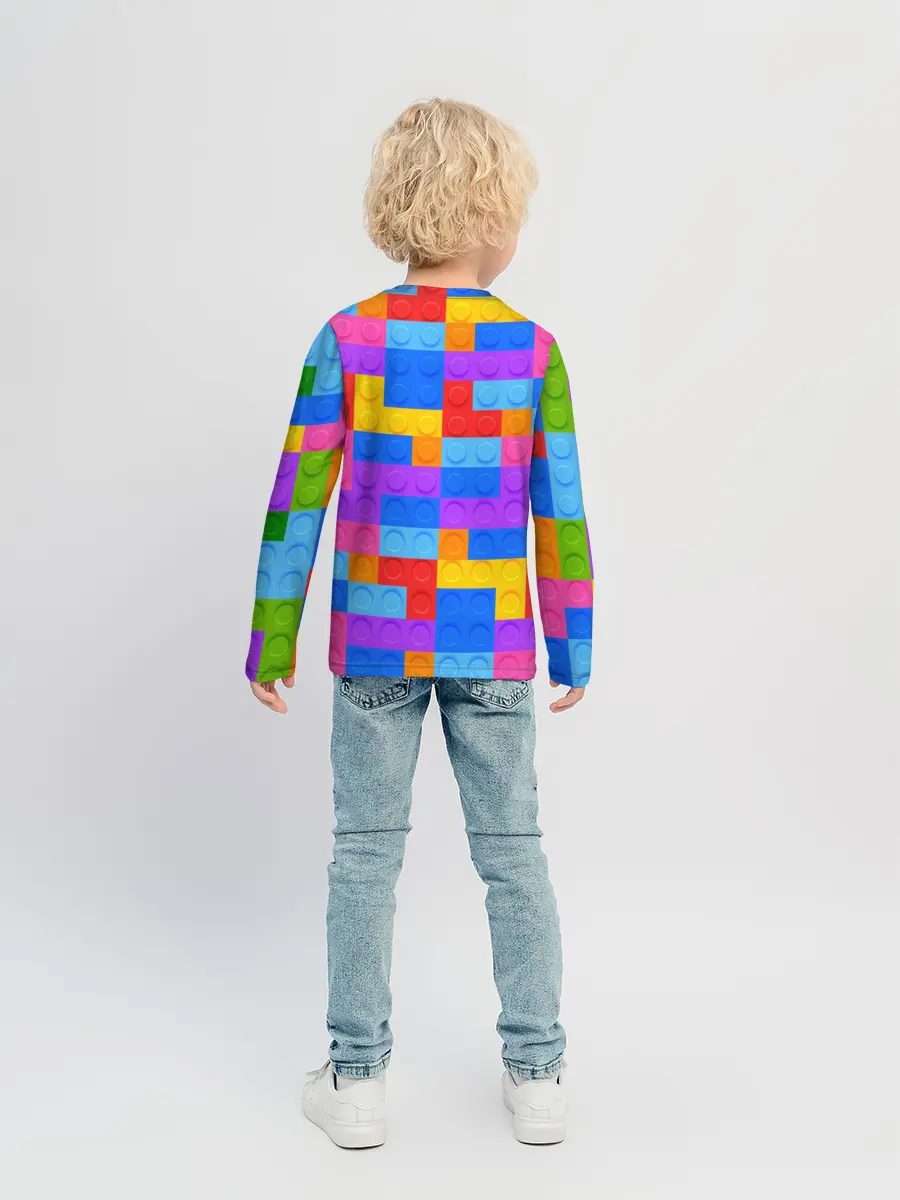 Детский лонгслив / Лего-го