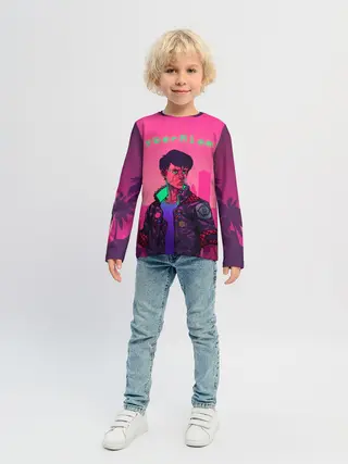 Детский лонгслив / CyberMiami