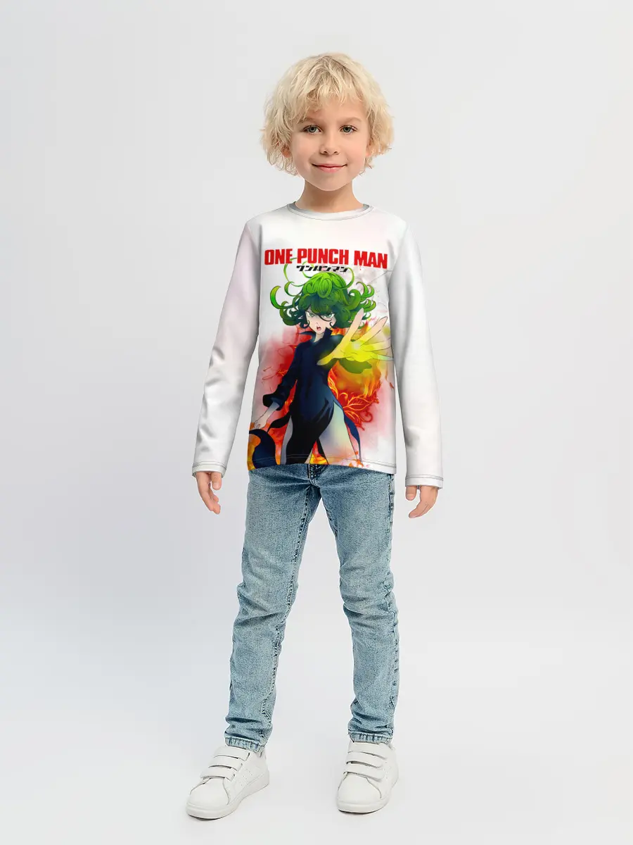 Детский лонгслив / Тацумаки One Punch-Man