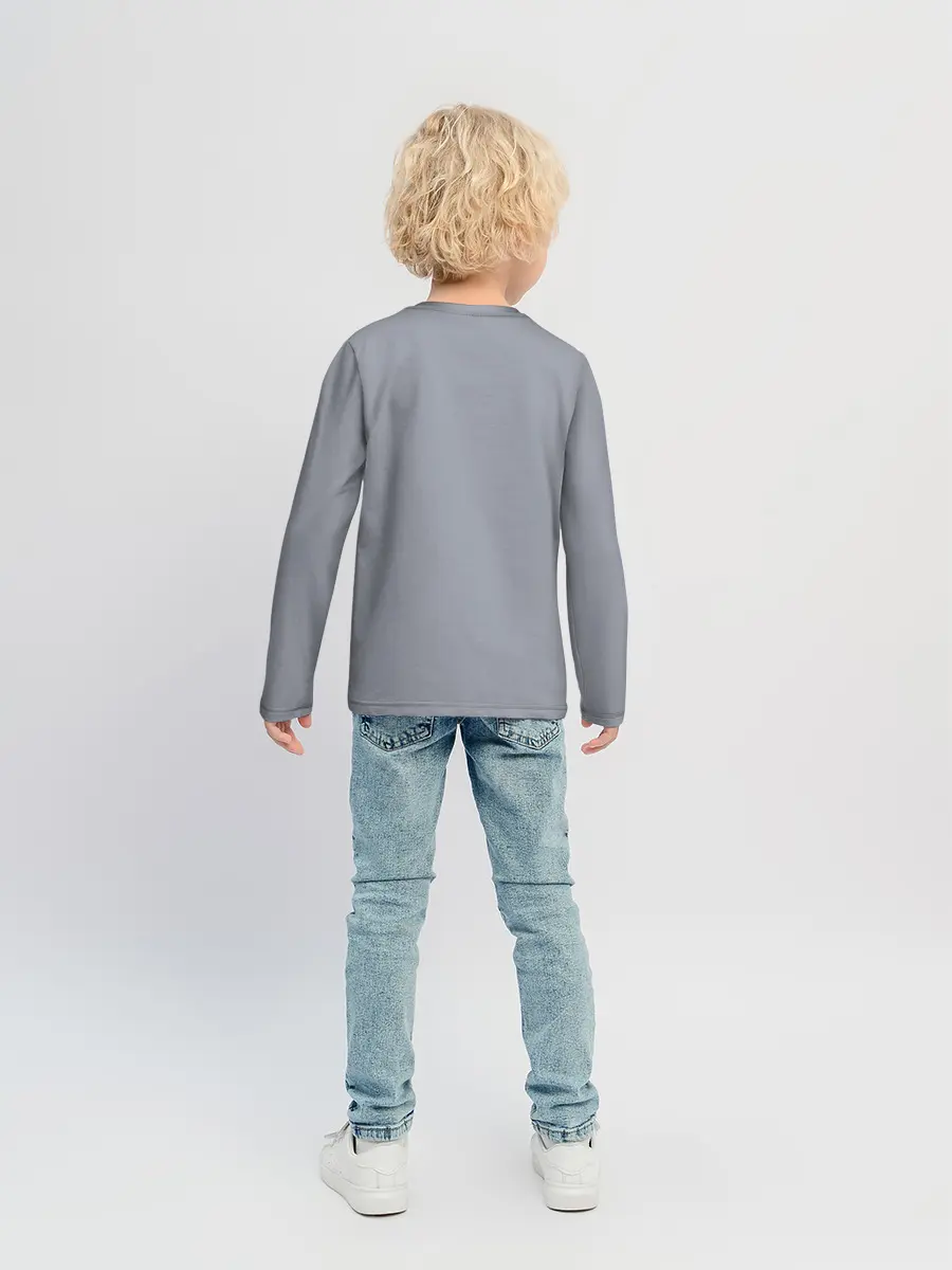 Детский лонгслив / Два снеговика