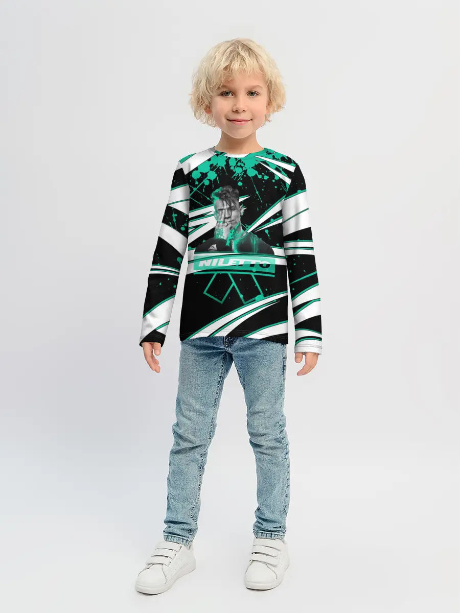 Детский лонгслив / Niletto: Данила Прытков.