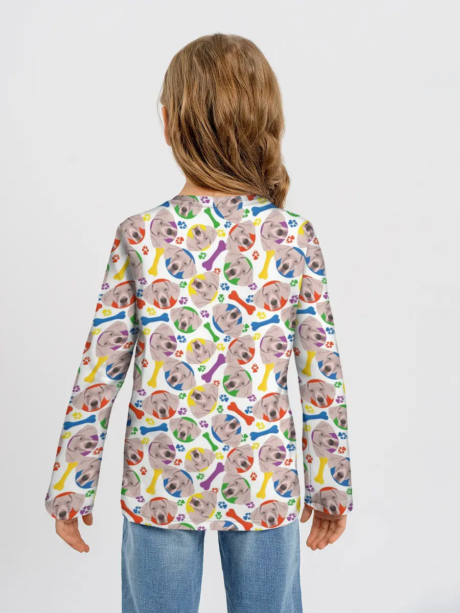 Детский лонгслив / Веймаранер