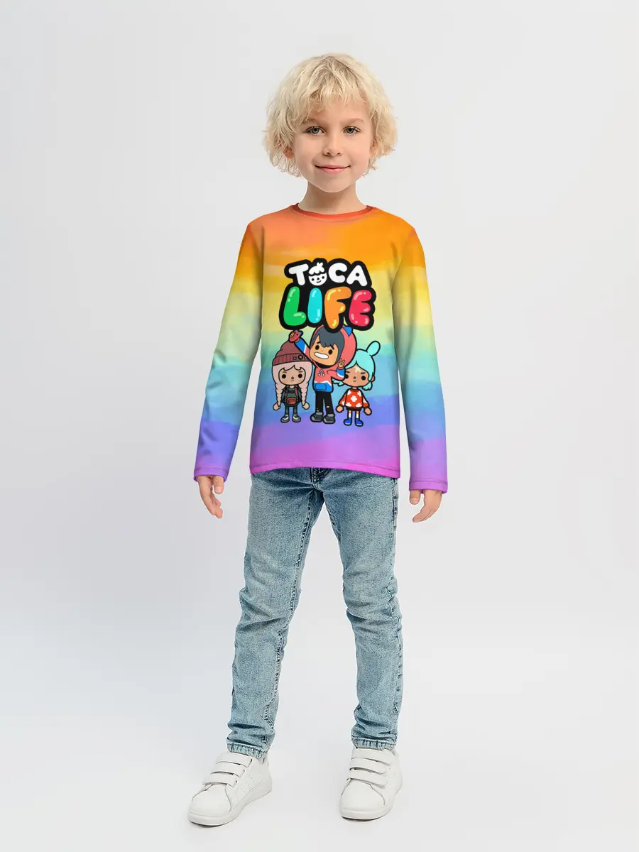 Детский лонгслив / Рита Зик | Тока Бока