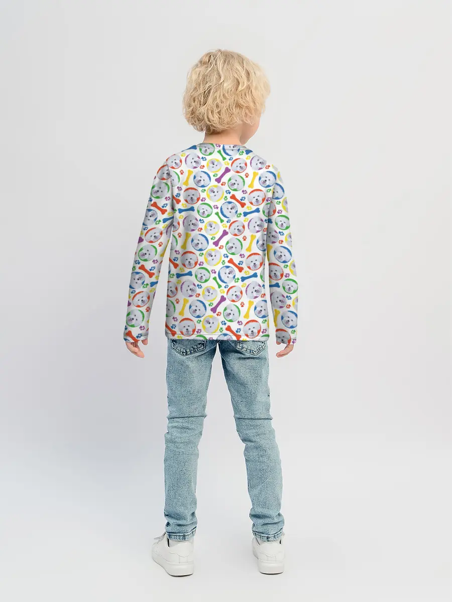 Детский лонгслив / Мальтийская Болонка