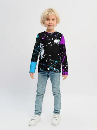 Детский лонгслив / The Prodigy | паук