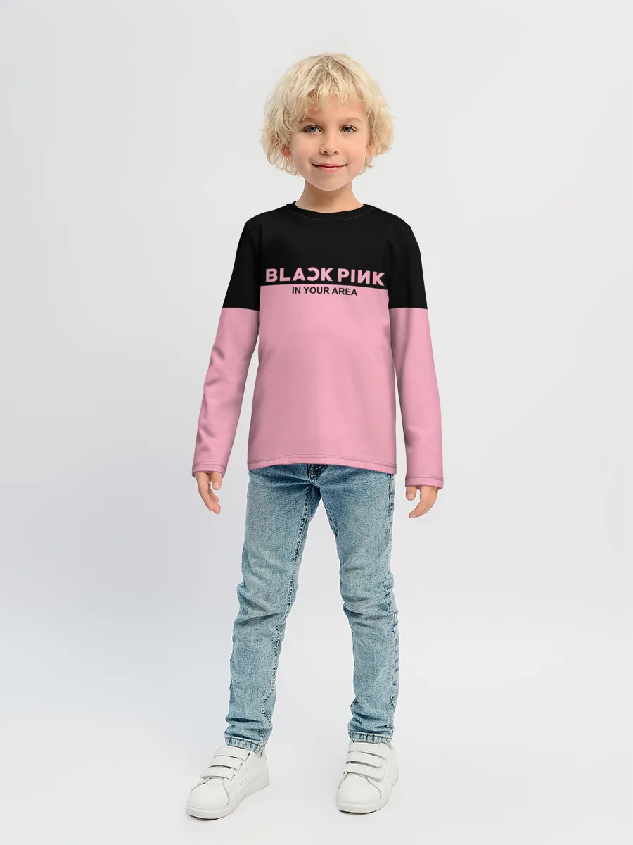 Детский лонгслив / BlackPink