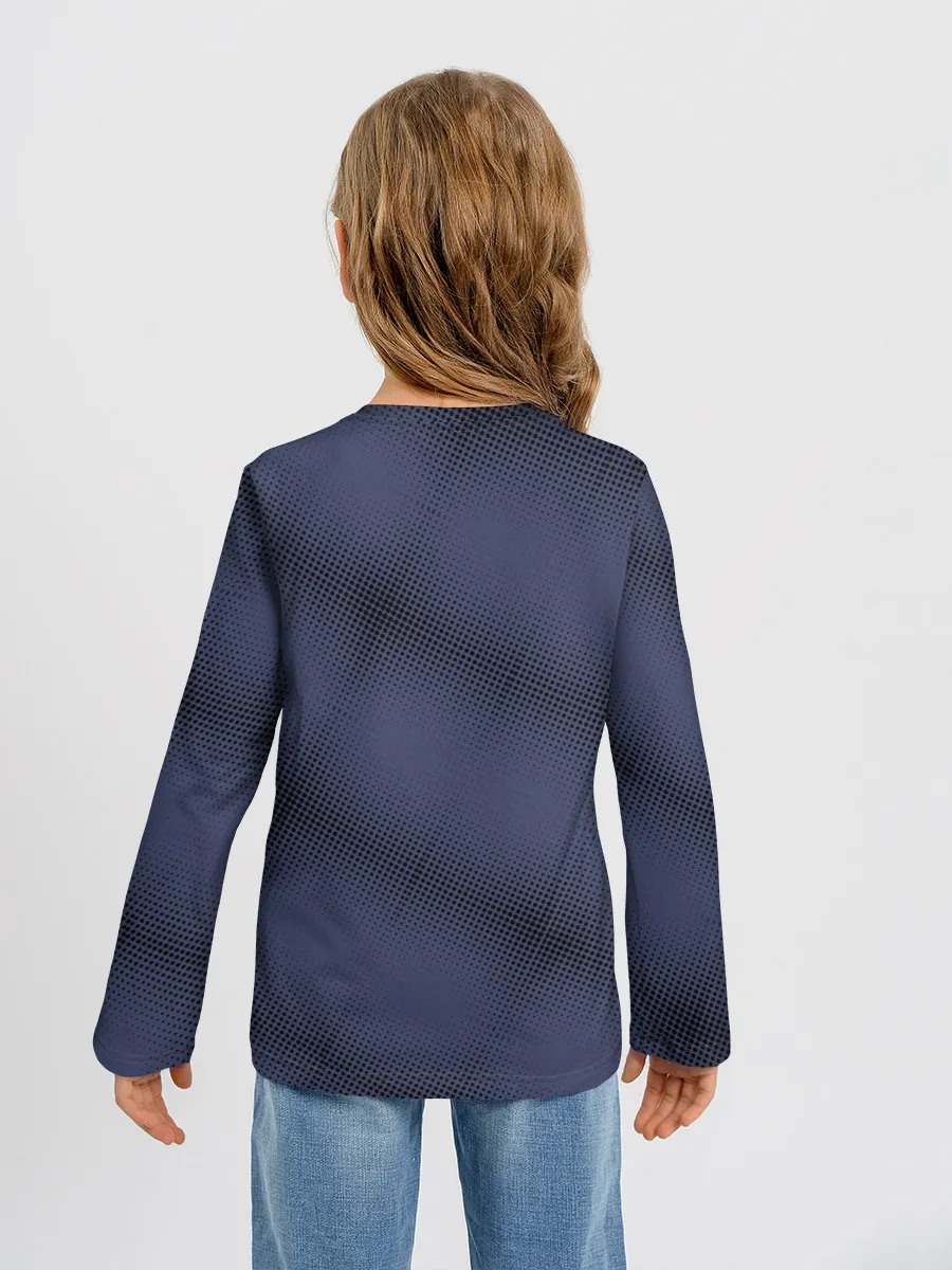 Детский лонгслив / Manchester United away 18-19