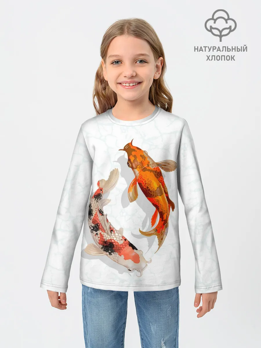 Детский лонгслив / Приношу удачу