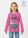 Детский лонгслив / Coffee is a hug