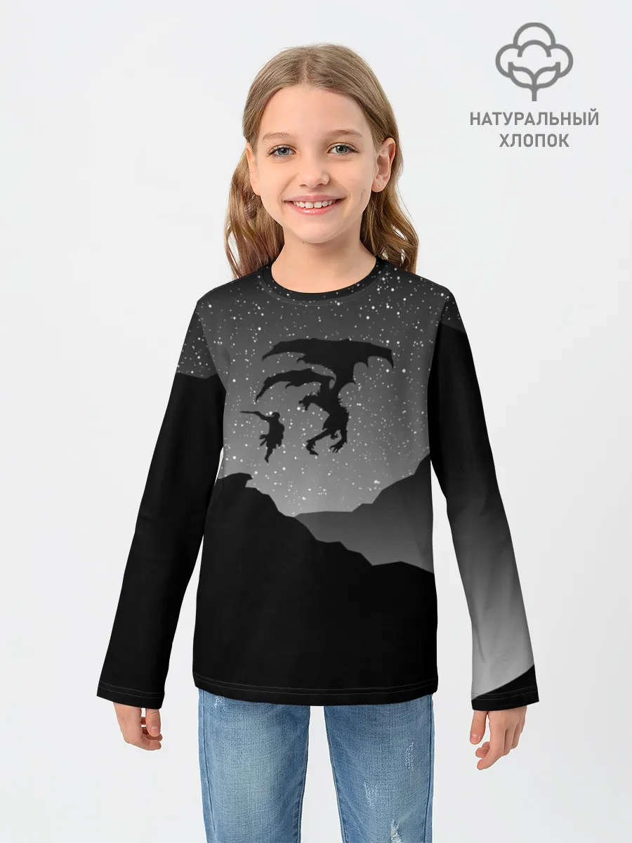 Детский лонгслив / THE ELDER SCROLLS