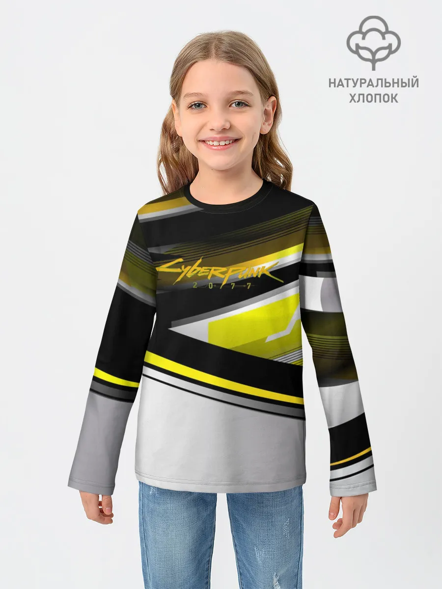 Детский лонгслив / CyberPunk 2077