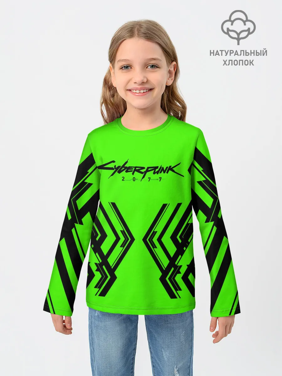 Детский лонгслив / CyberPunk 2077