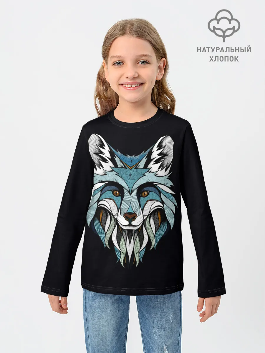 Детский лонгслив / Лис