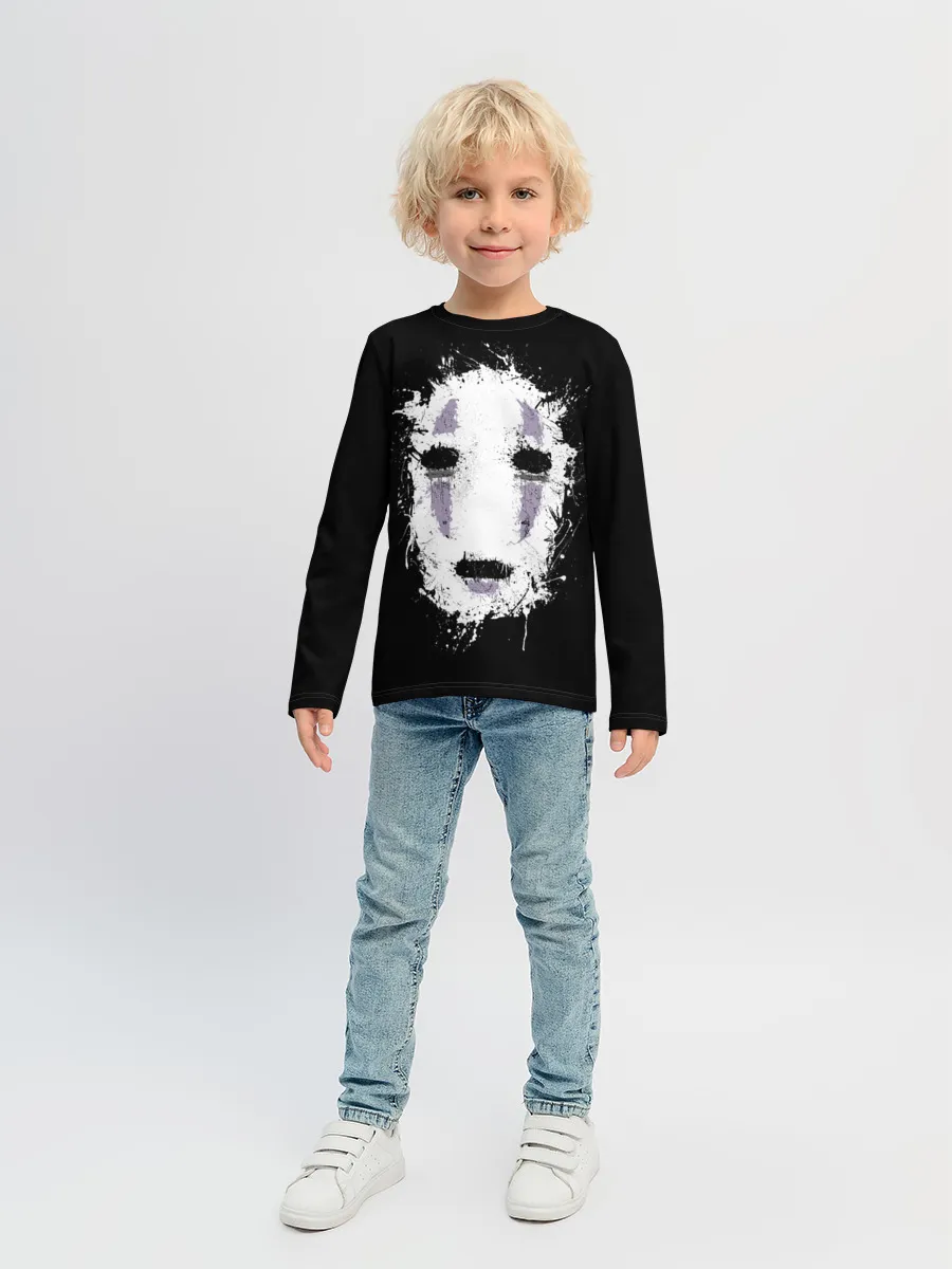 Детский лонгслив / Маска Безымянного бога Каонаси