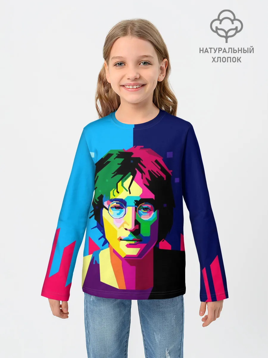Детский лонгслив / Джон Леннон