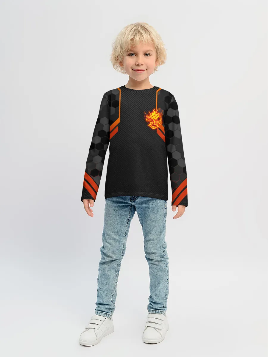 Детский лонгслив / CYBERPUNK 2077 SAMURAI