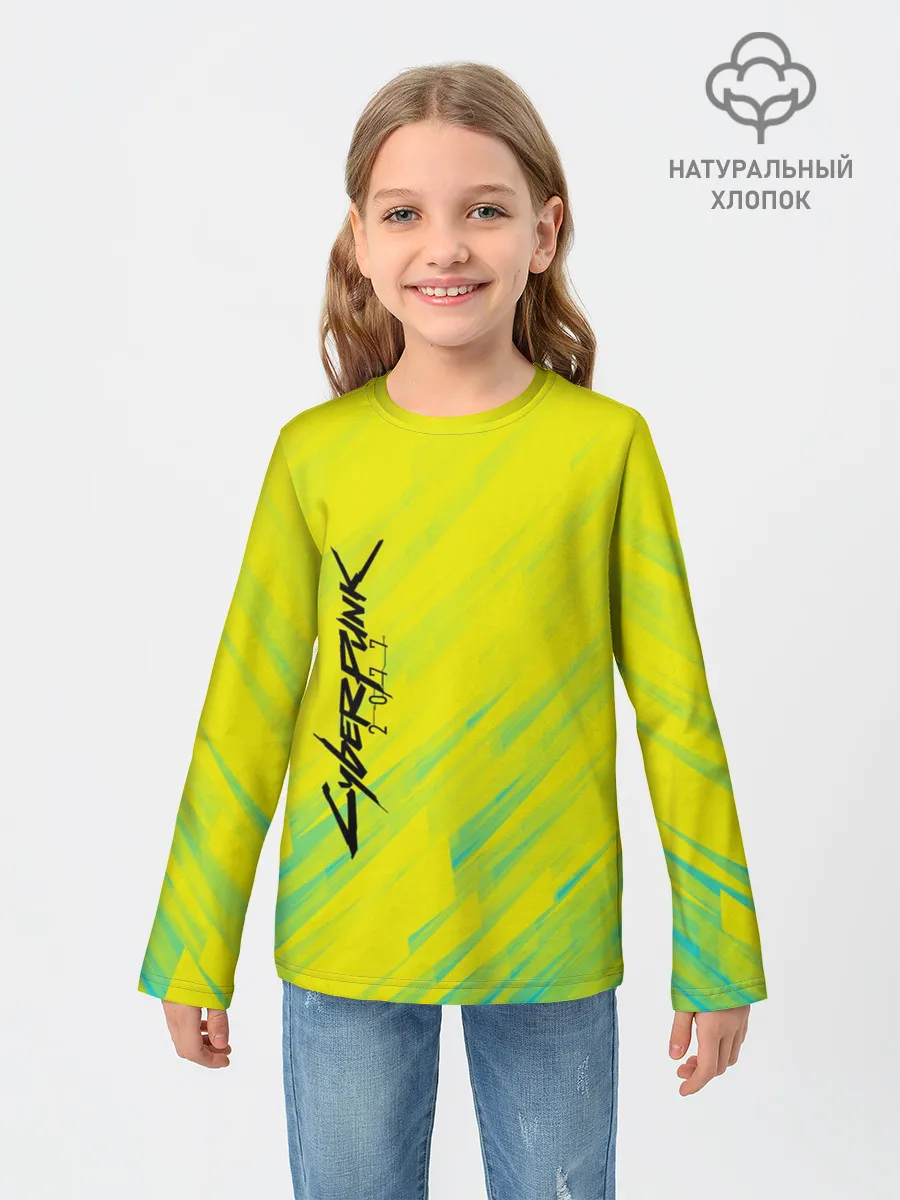 Детский лонгслив / CYBERPUNK 2077 | КИБЕРПАНК 2077