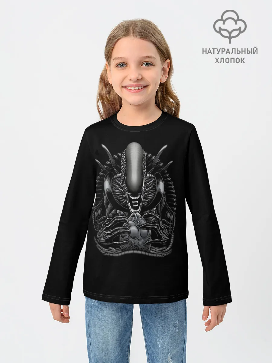 Детский лонгслив / Чужой и Его Прелесть