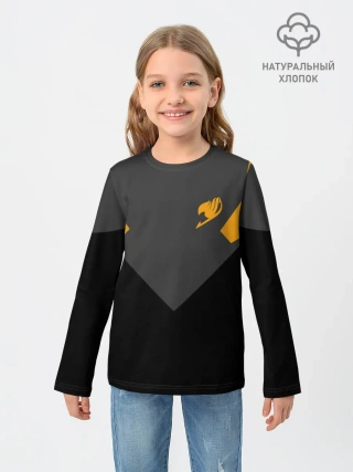 Детский лонгслив / Хвост Феи абстрация