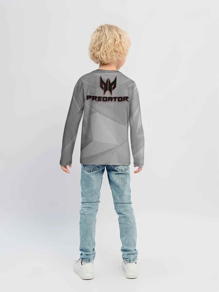 Детский лонгслив / ХИЩНИК | PREDATOR.