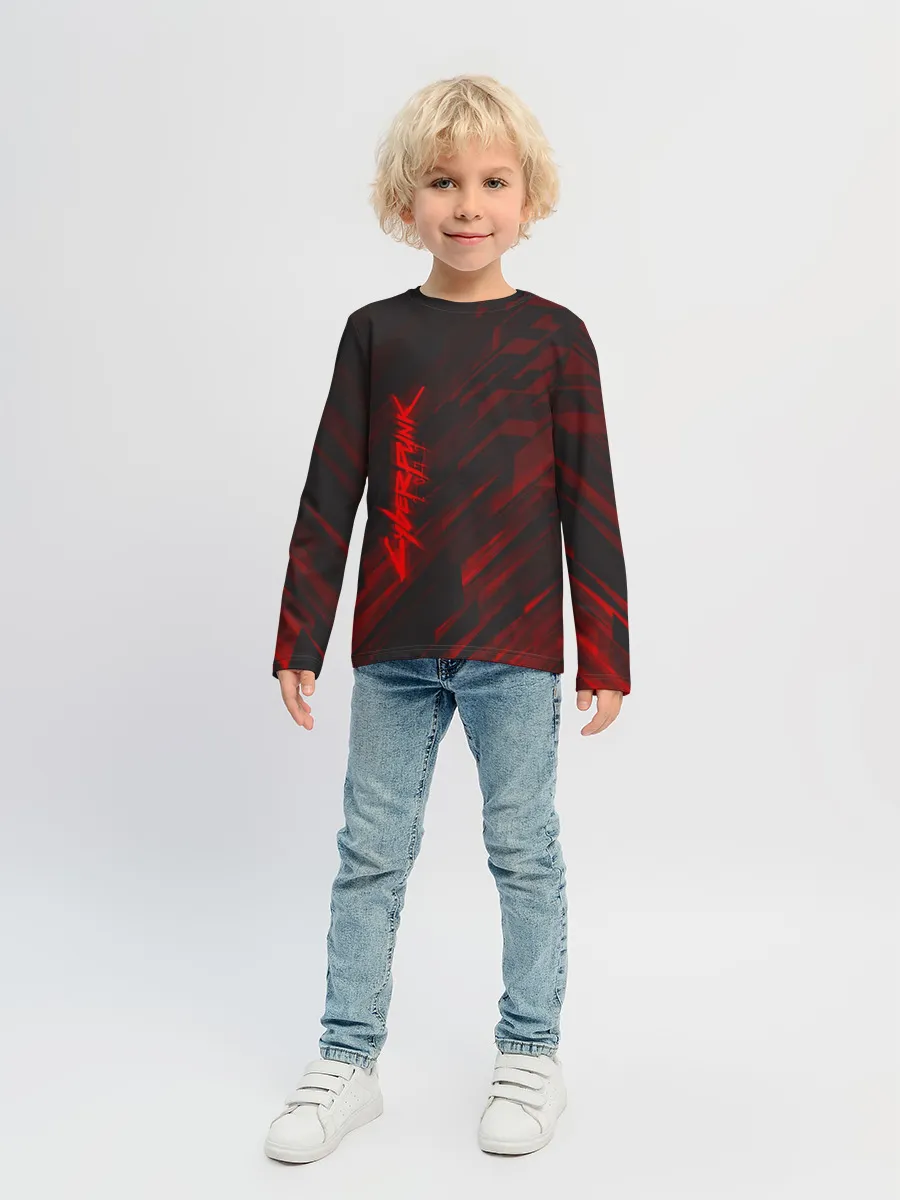 Детский лонгслив / CYBERPUNK 2077 | КИБЕРПАНК 2077