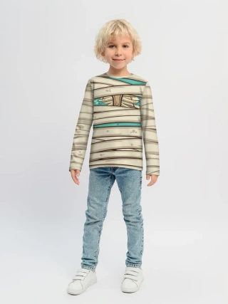 Детский лонгслив / Мумия