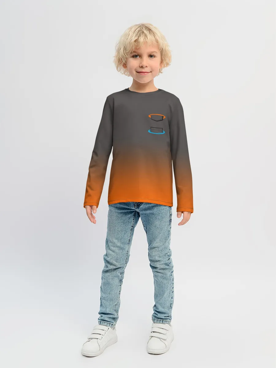 Детский лонгслив / Карман в Портале