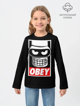 Детский лонгслив / Бендер