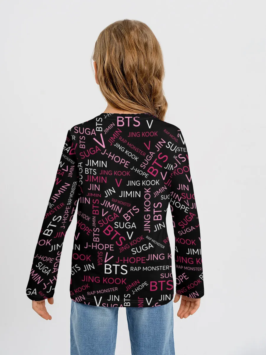 Детский лонгслив / BTS