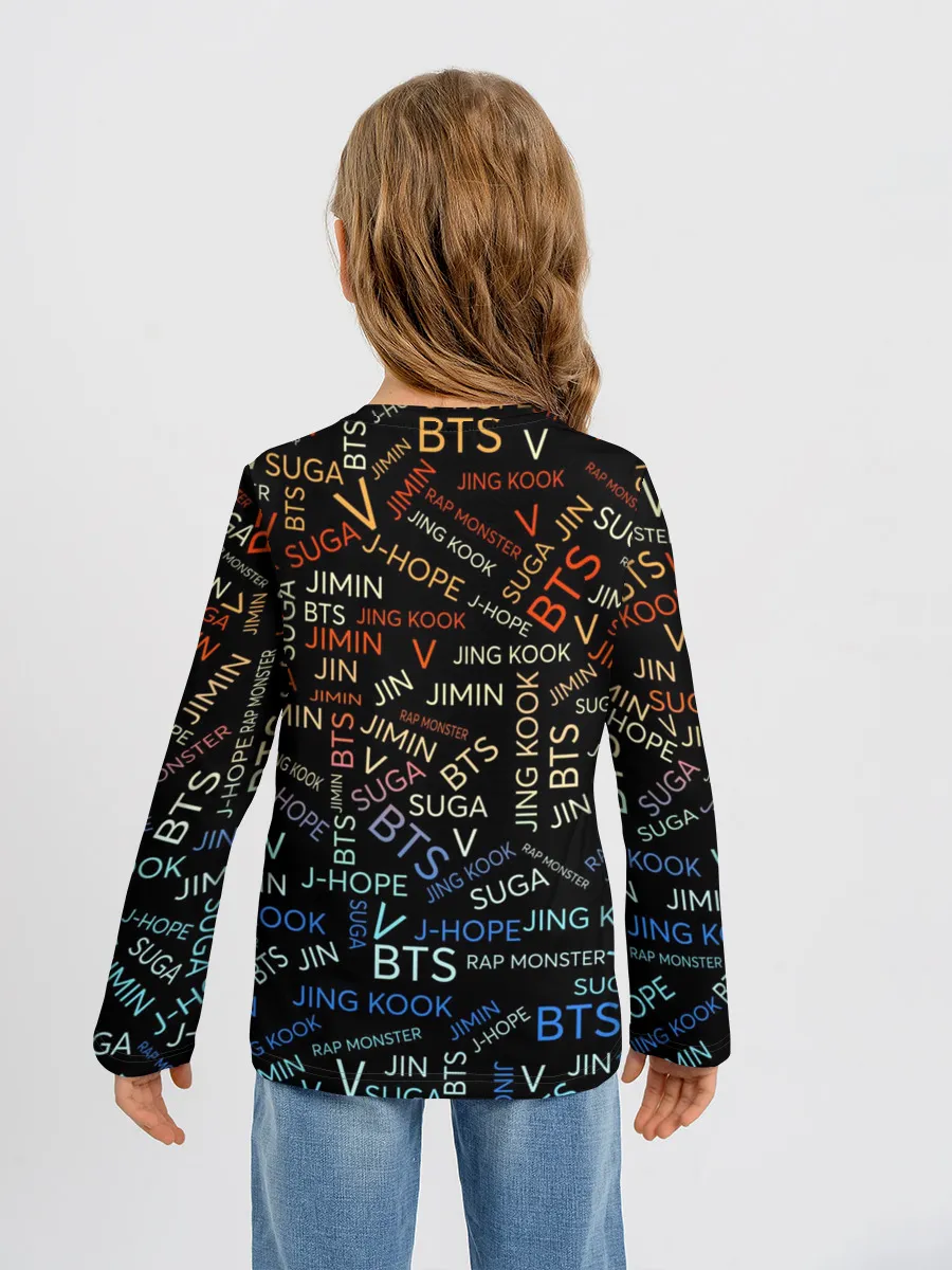 Детский лонгслив / BTS