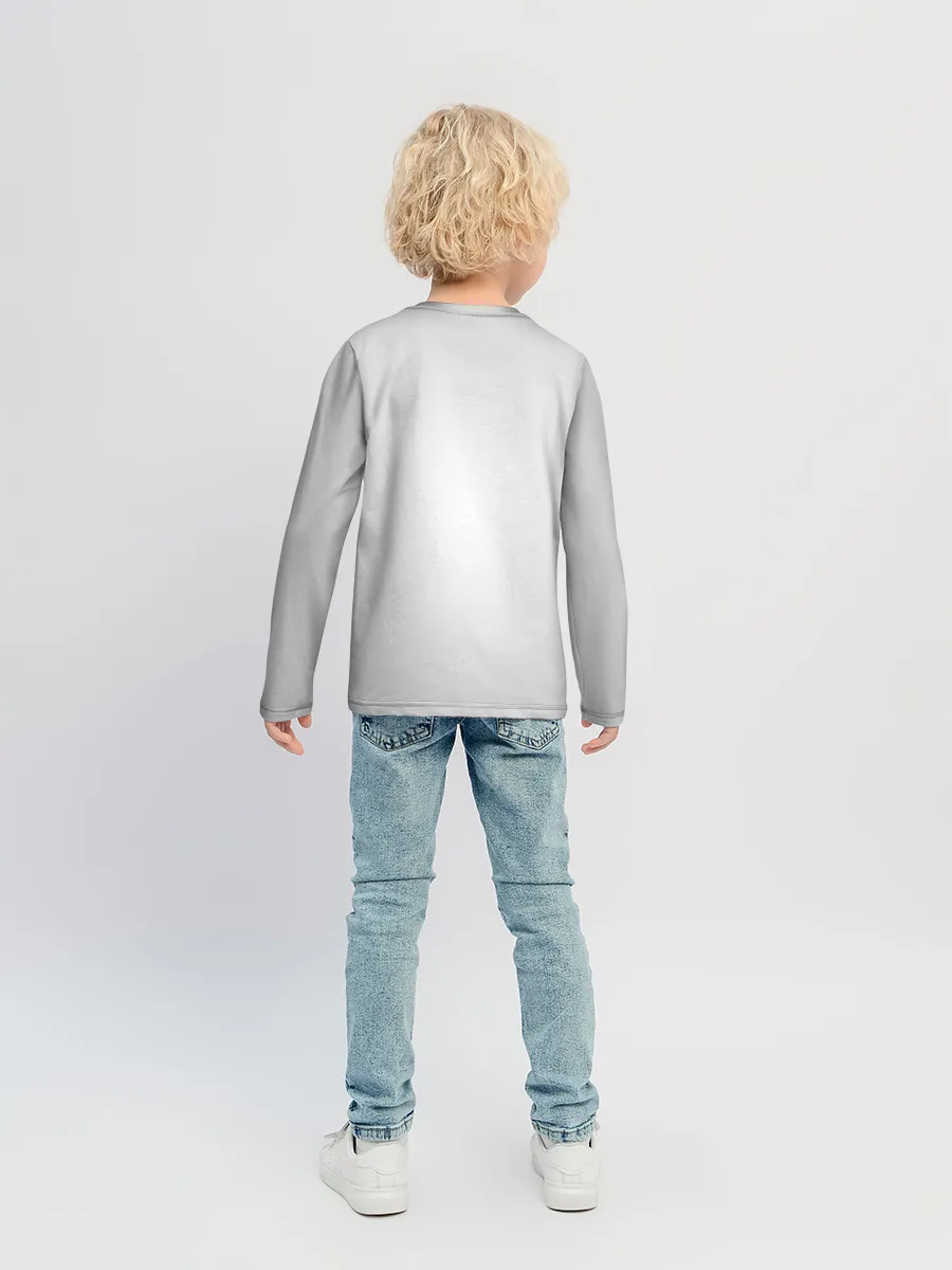 Детский лонгслив / Мопс