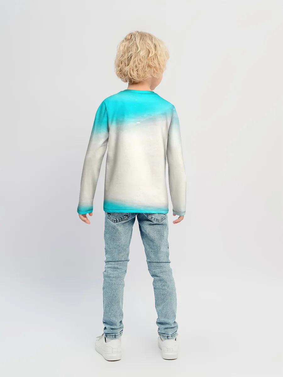 Детский лонгслив / Путешествуй!