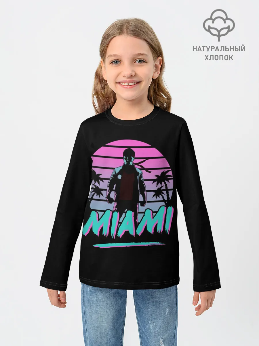 Детский лонгслив / Майами
