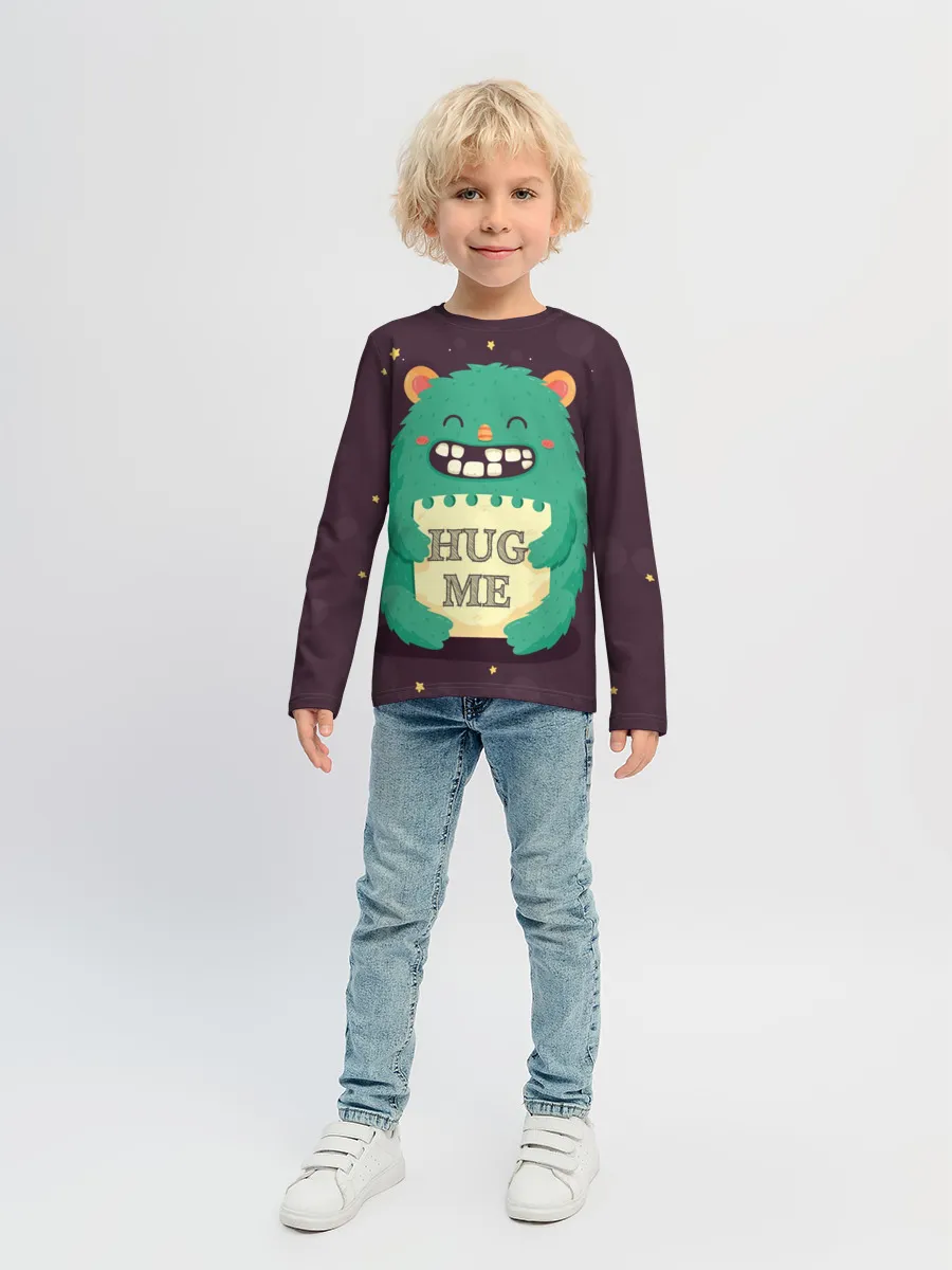 Детский лонгслив / Монстр обнимашки