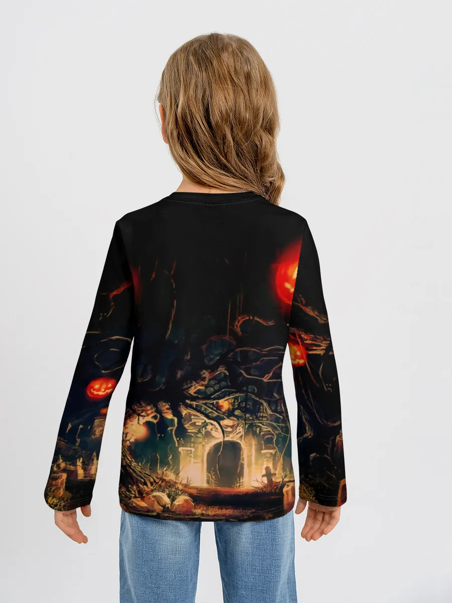 Детский лонгслив / Halloween