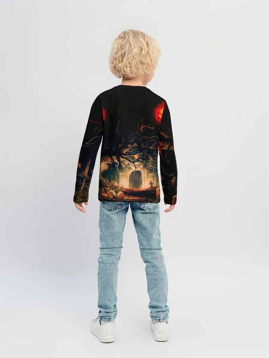 Детский лонгслив / Halloween