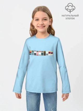 Детский лонгслив / Футурама - минимализм