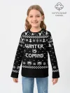Детский лонгслив / ВЕДЬМАК НОВОГОДНИЙ