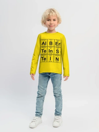 Детский лонгслив / Альберт Эйнштейн