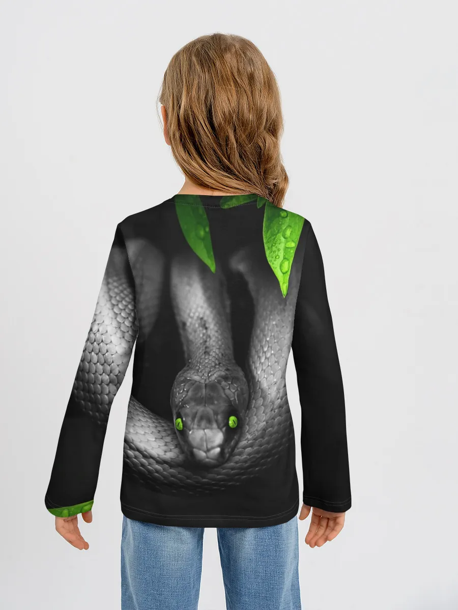 Детский лонгслив / Змея